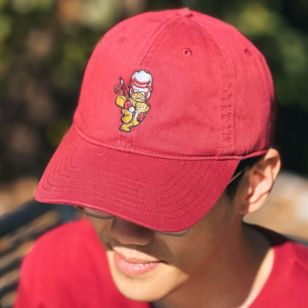 Legacy Drum Major Cy Cardinal Relaxed Hat front